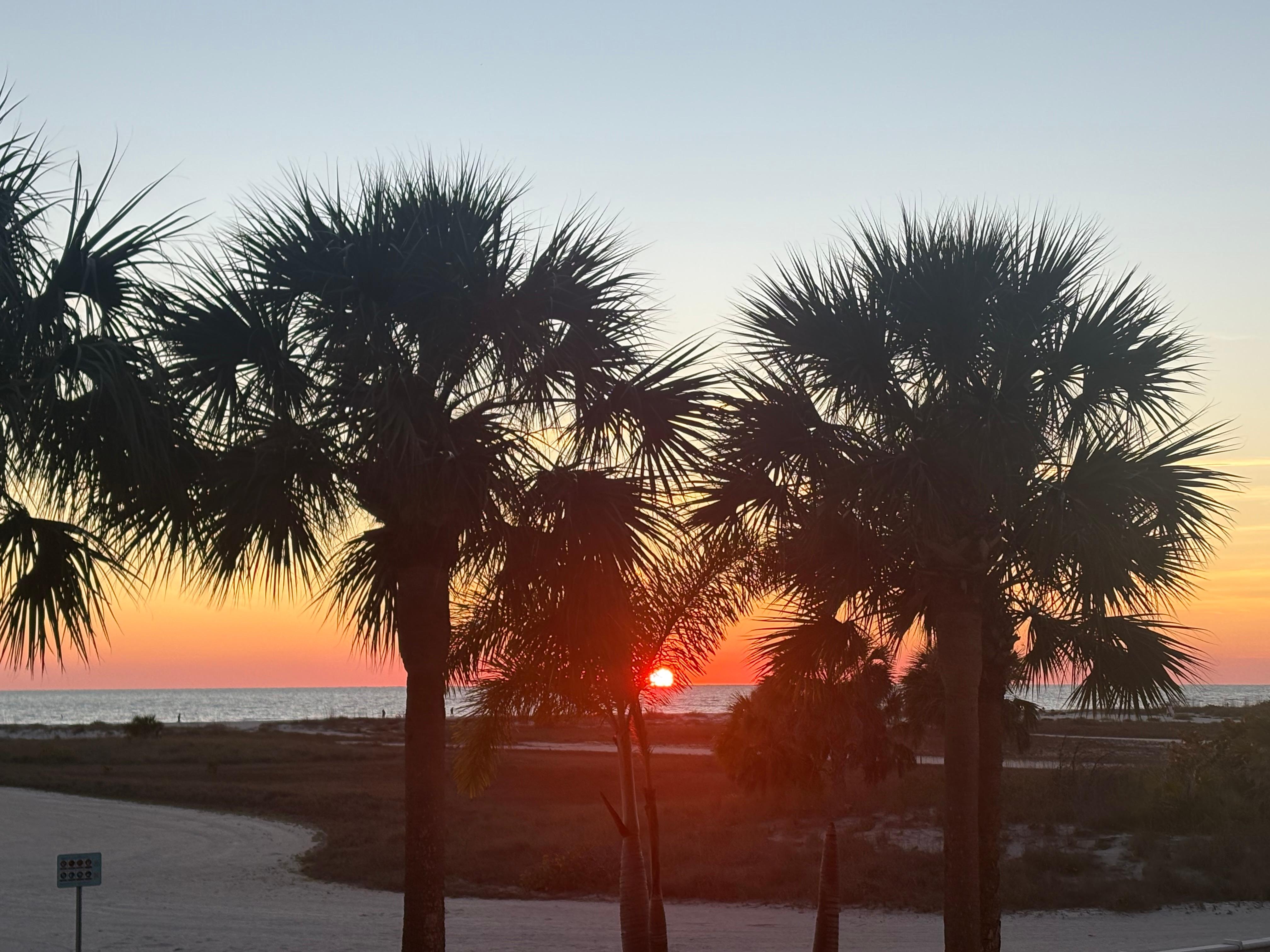 View from our balcony