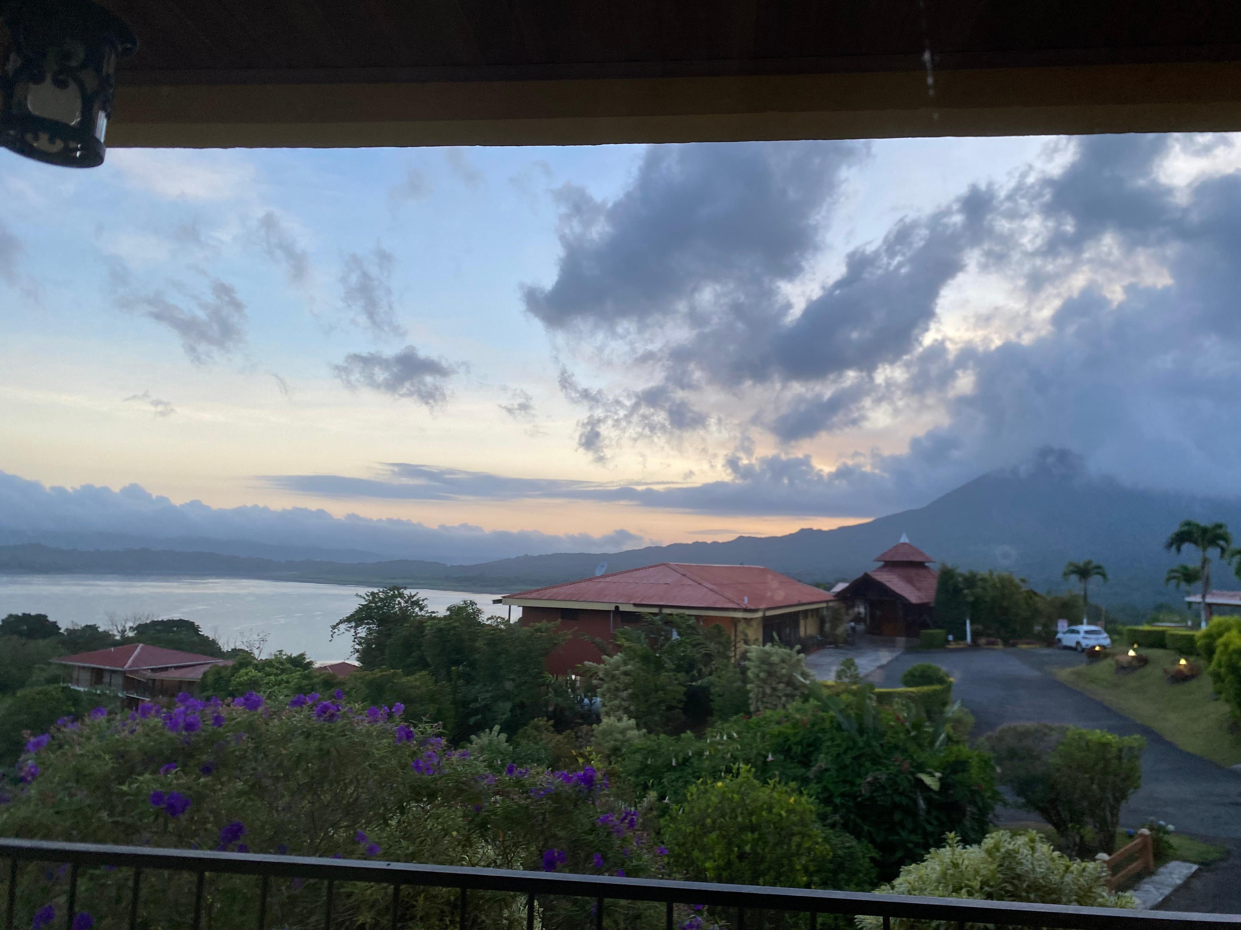 View from balcony