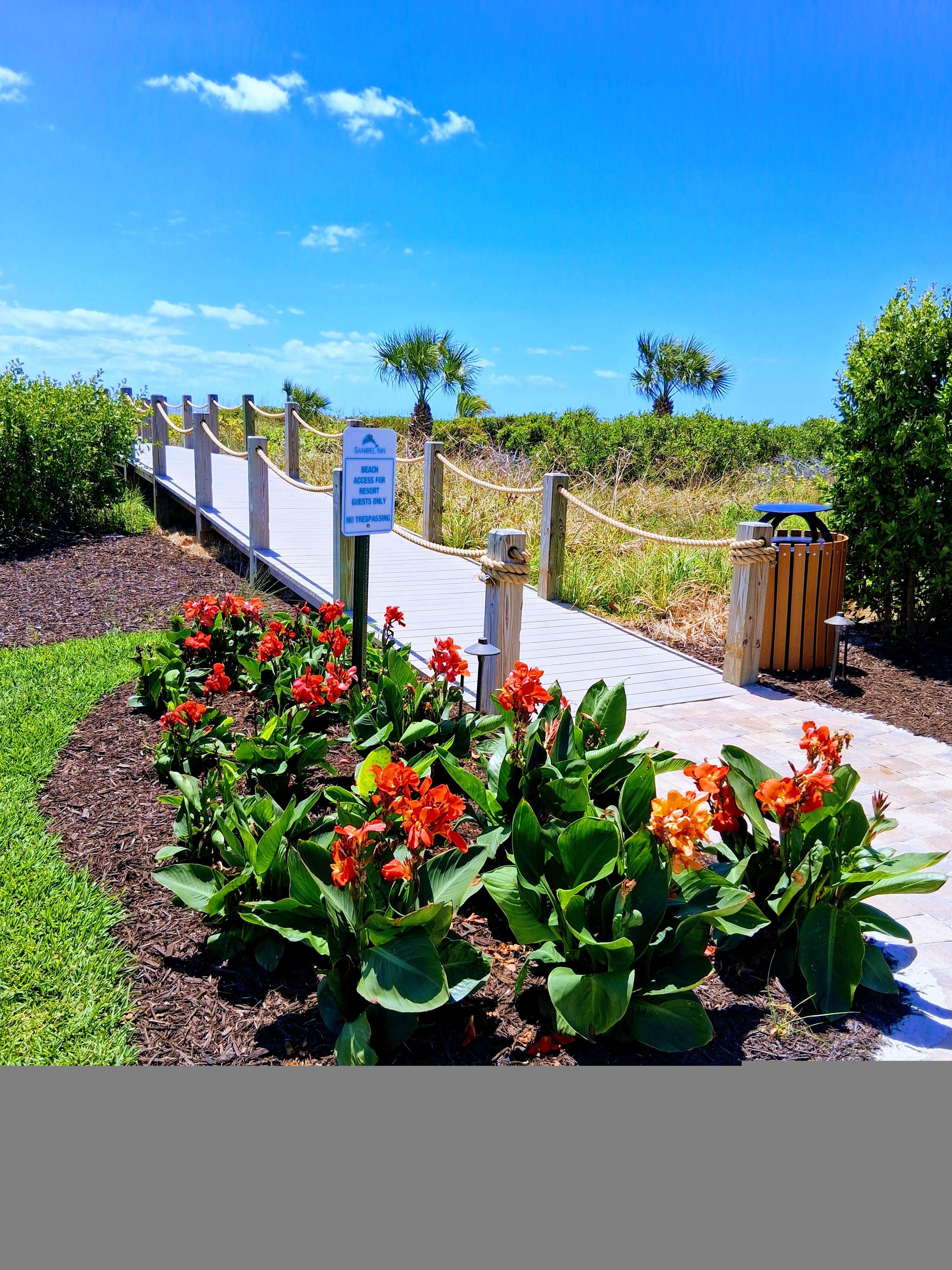 Walkway to the beach