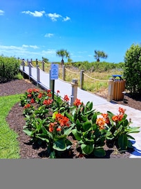 Walkway to the beach