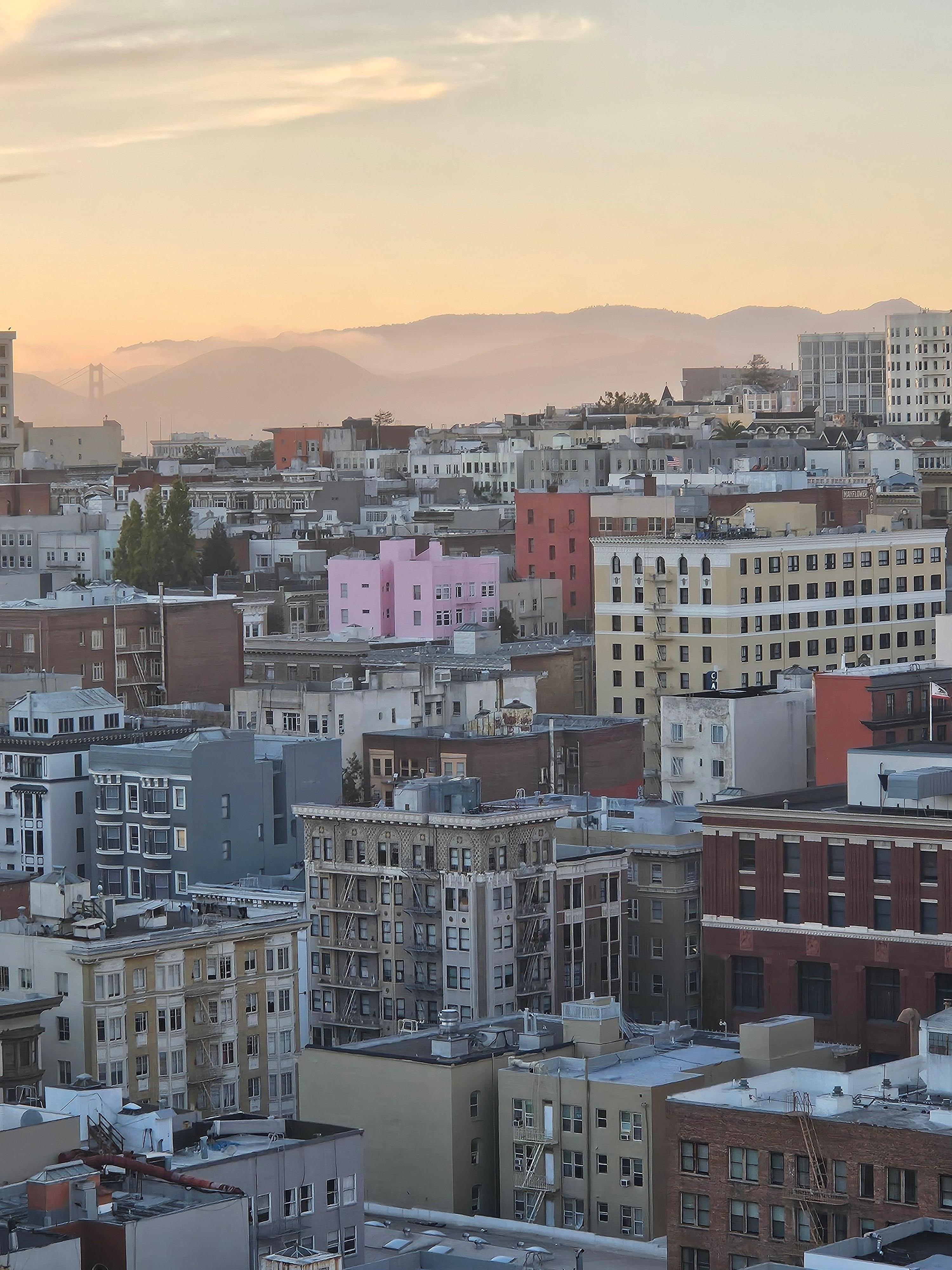 One angle of the city view. Perfect sunsets!