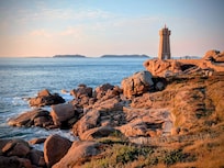 Eine Impression vom Phare de Men Ruz (ca. 20 Minuten mit dem Auto).