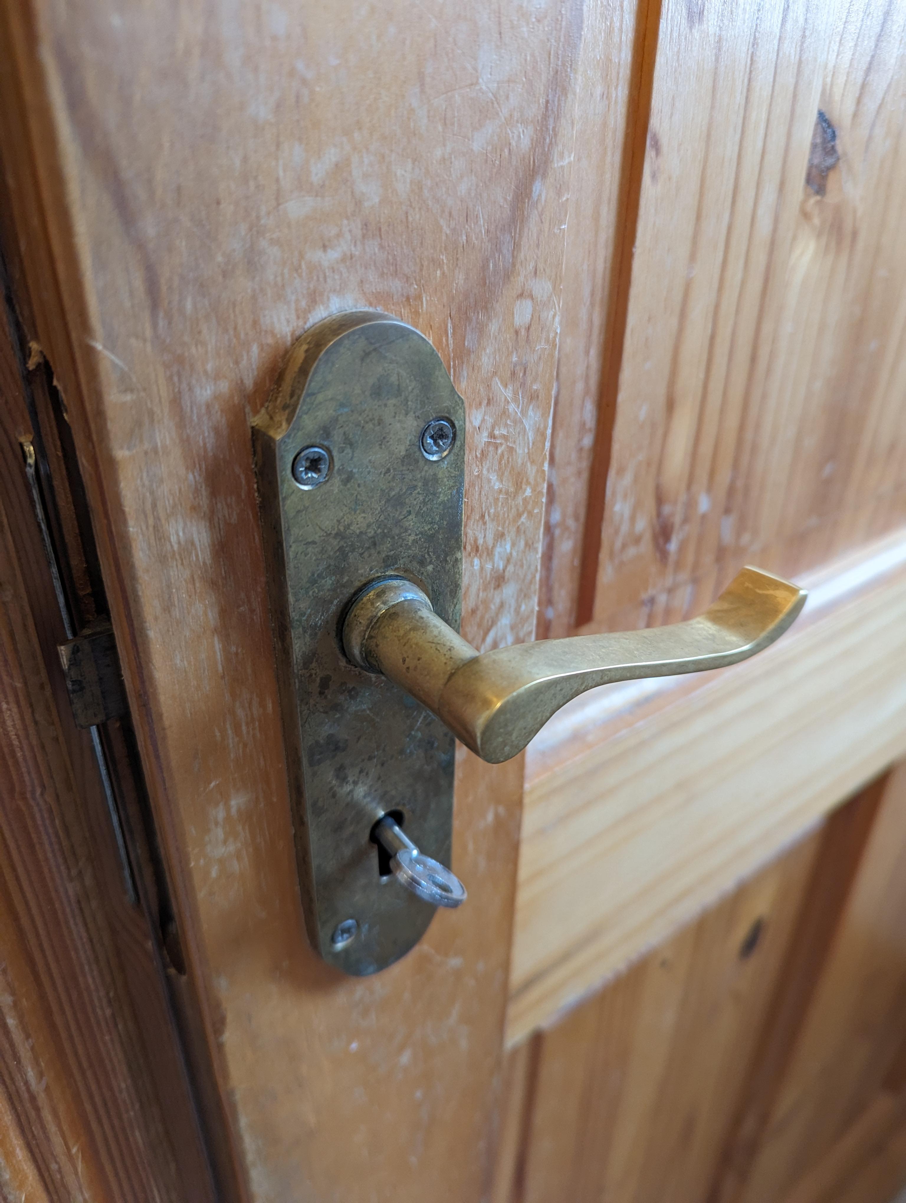 Dirty door handles