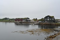 Main building from the pier