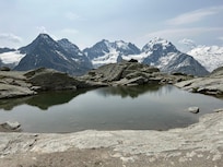 Massiccio del Bernina da Fuorcla Surlej sopra Silvaplana