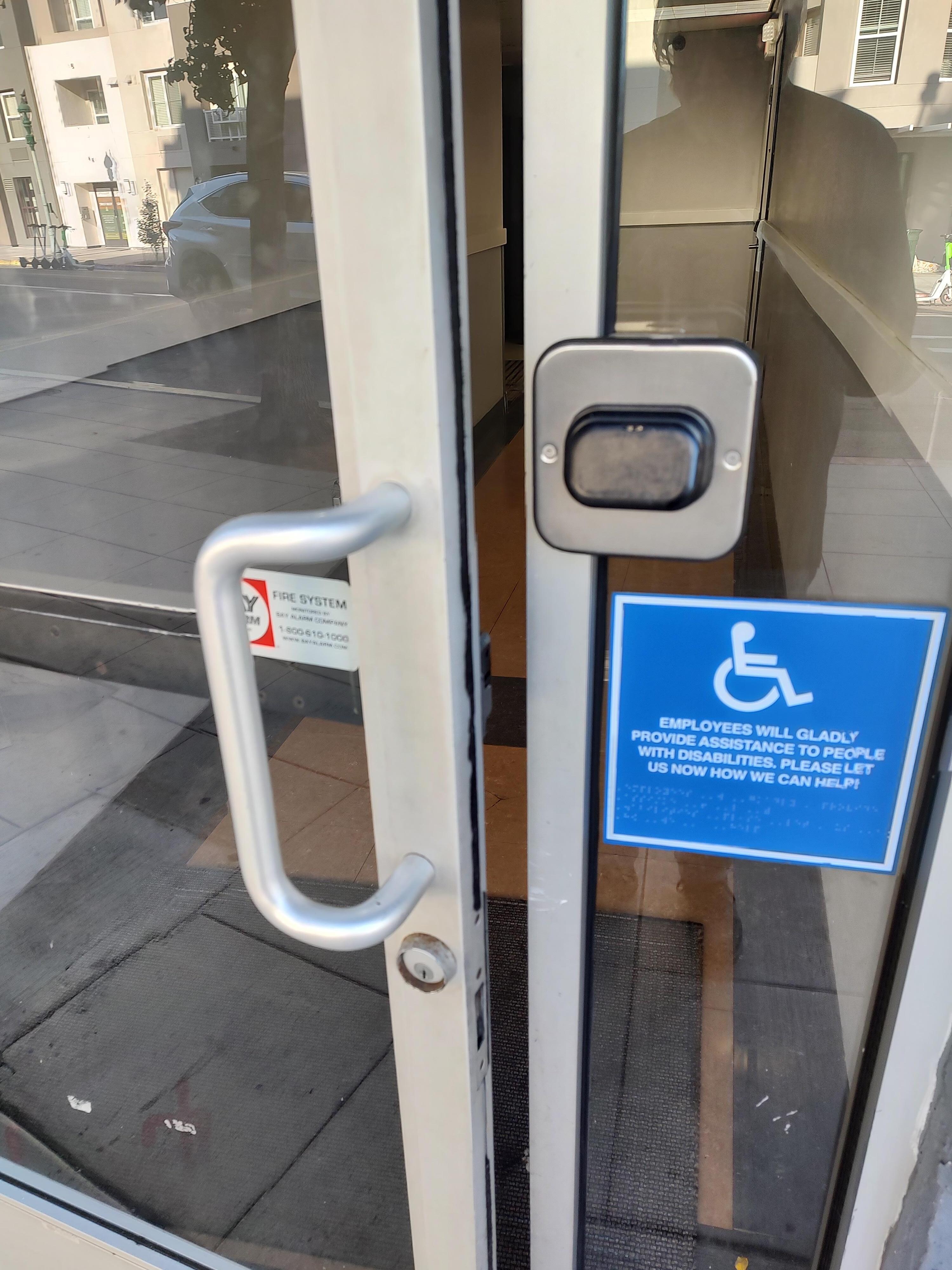 Open door
