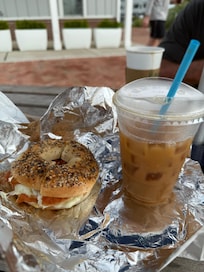 Breakfast on beach