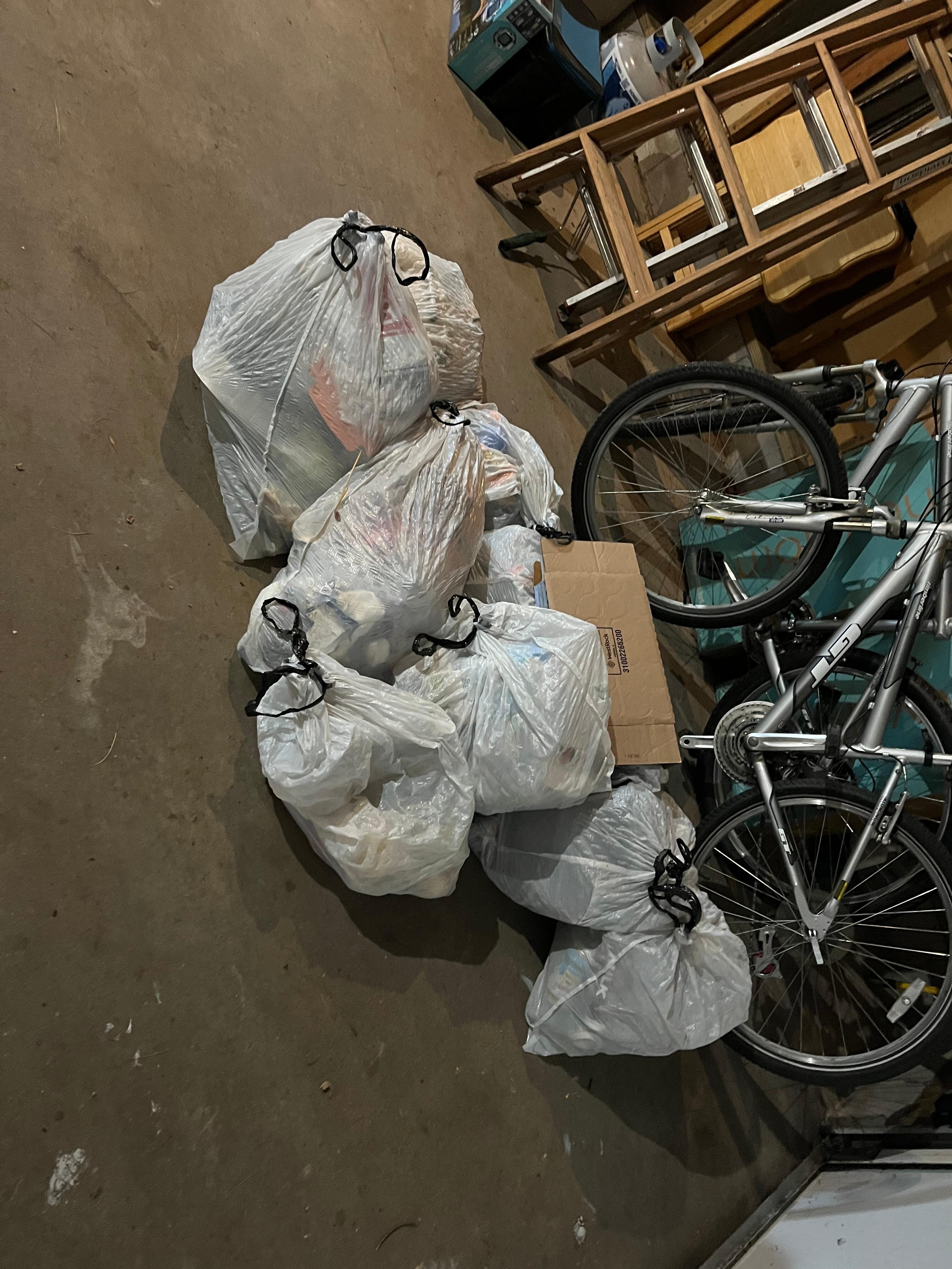 Trash from previous renters 