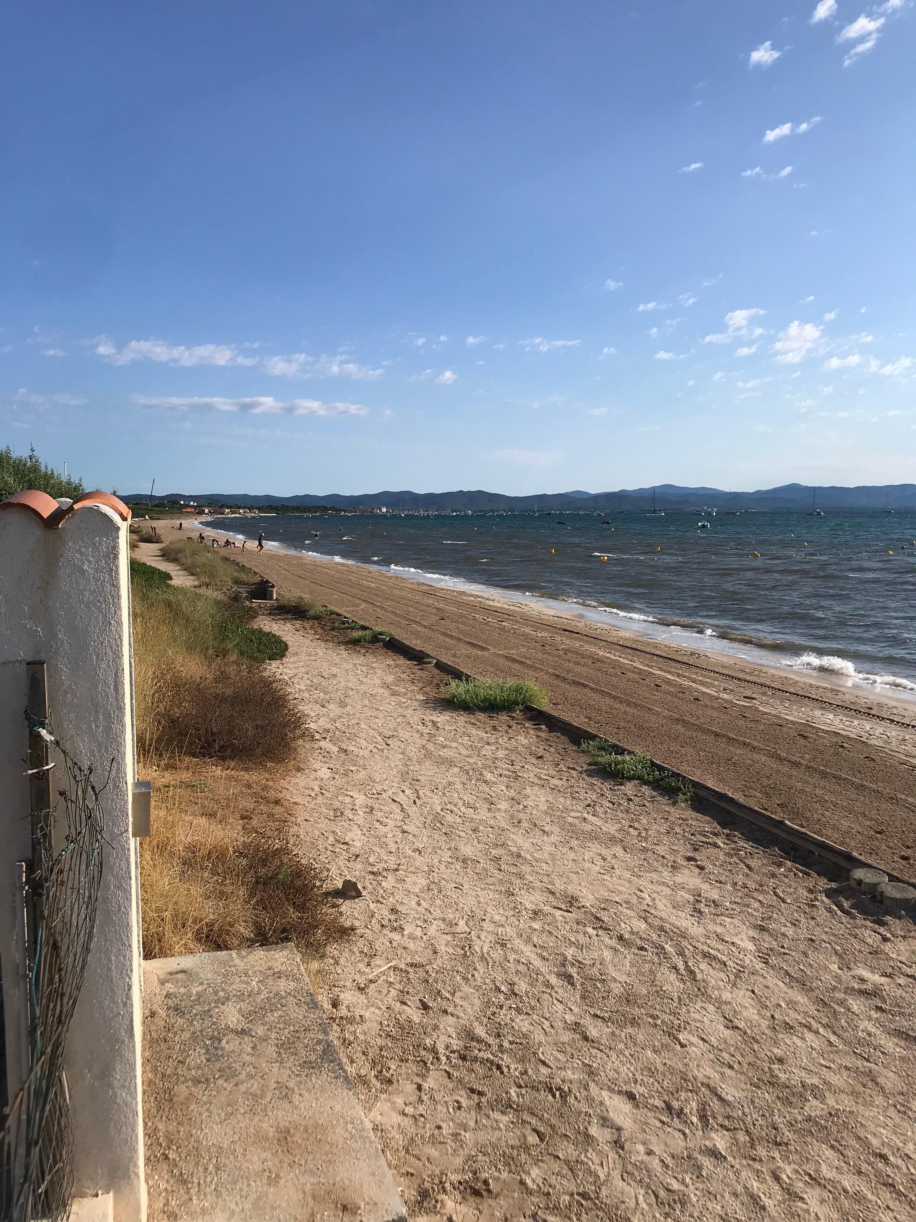 Accès direct à la plage 