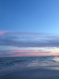 In front of the house on the beach!