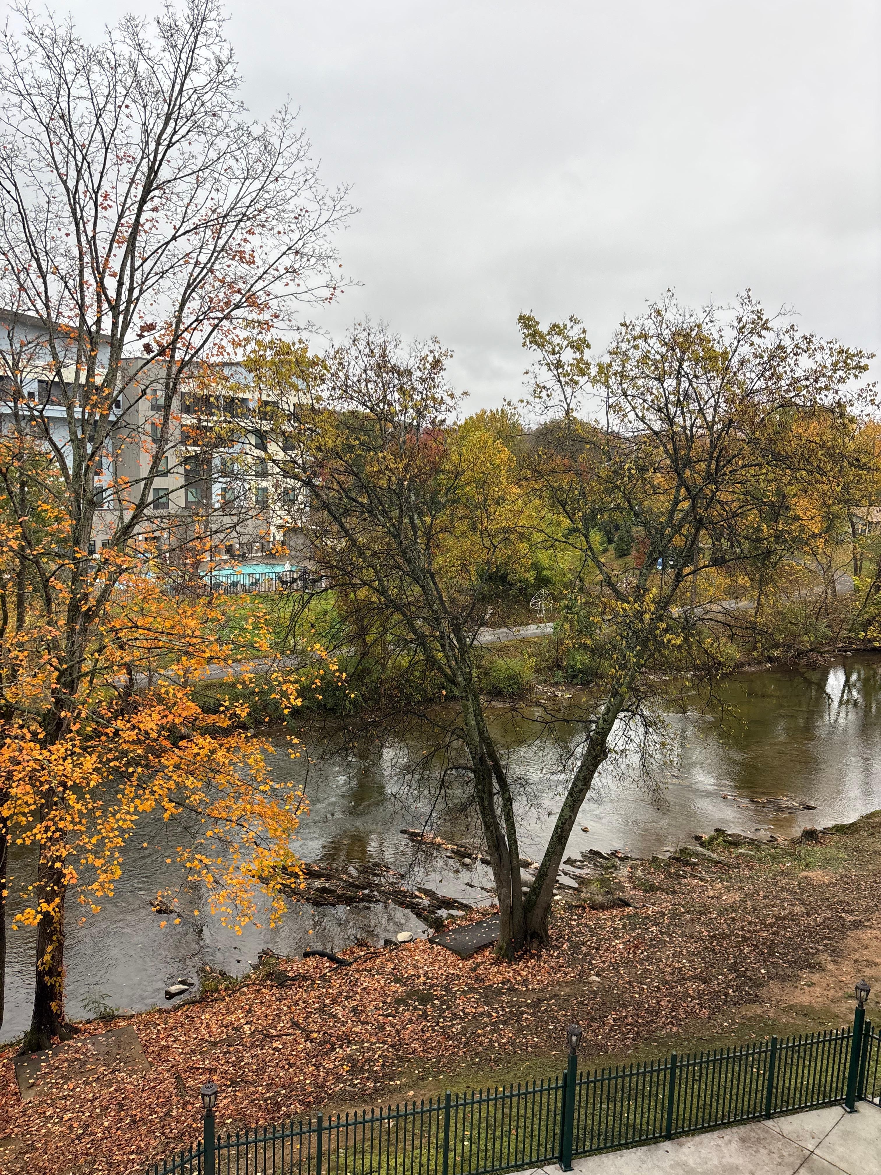 View from our balcony