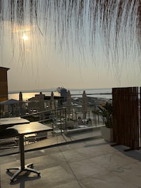 The wiew from the restaurant where we had our breakfast