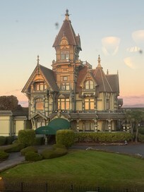 Ingomar Carson mansion across the street