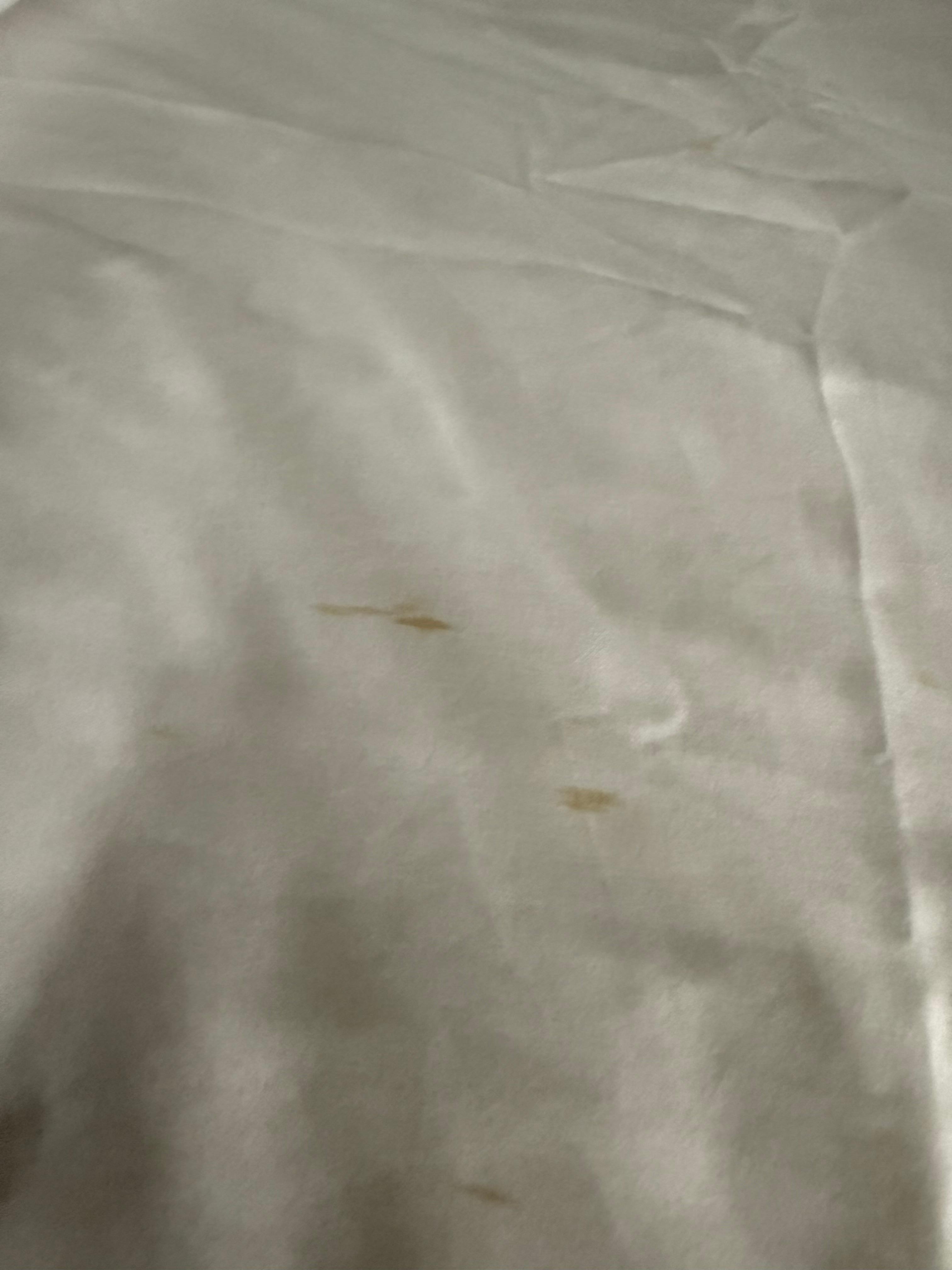 Even sheets were dirty 