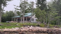 Cabin from the shore