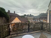 View from shared balcony.