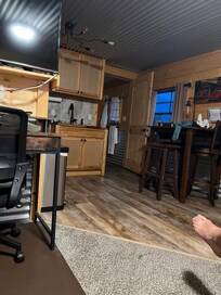 Small living area.