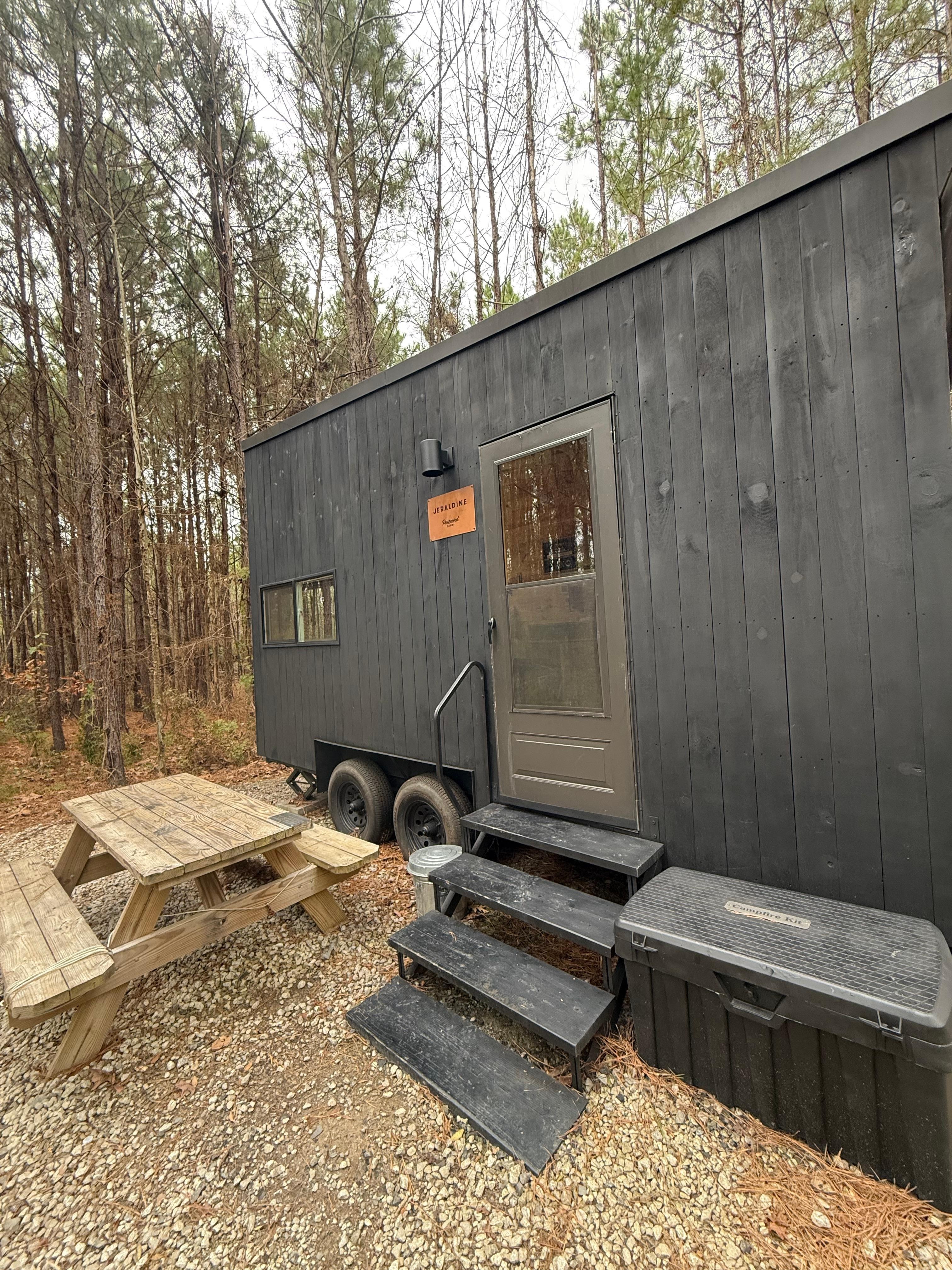 Outside area so cozy 