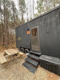 Outside area so cozy