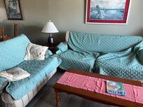 I guess these slip were an attempt to disguise how bad the couches look, but you wouldn’t want to sit on them either.