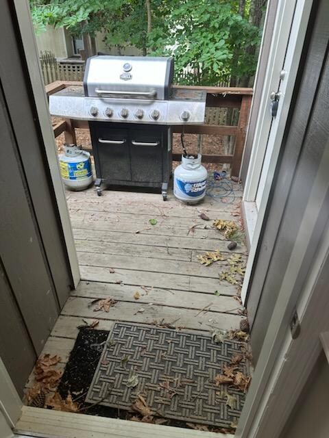 Outside