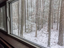 View from the bottom bunk.