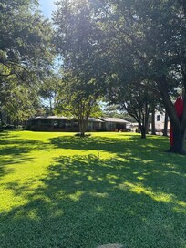 Looking at the house from the lake