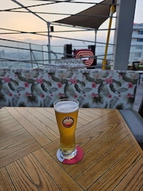 Nice view and drink specials are awesome