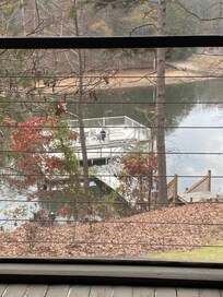 View from the screened deck