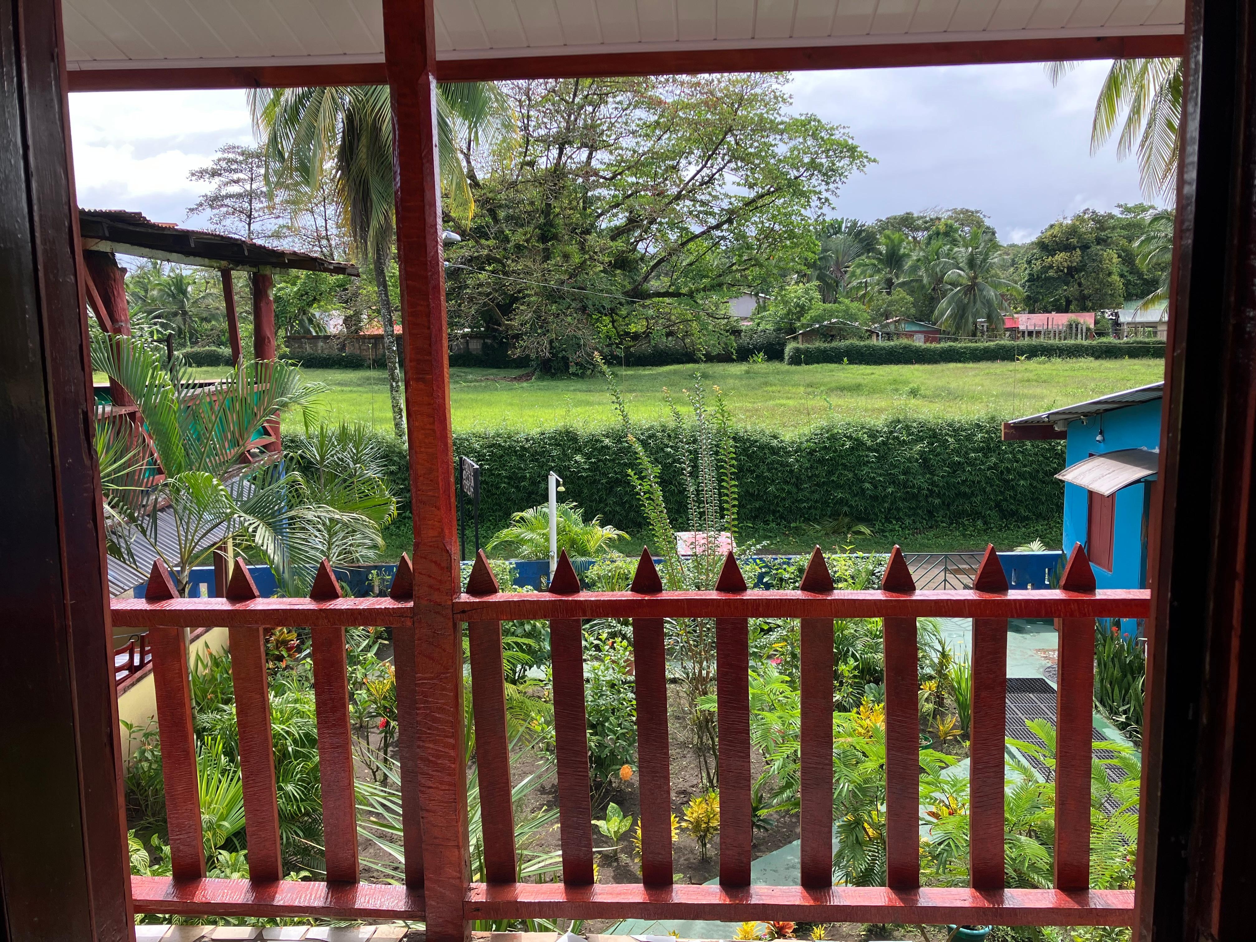 Picture taken through our room’s doorway