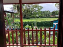 Picture taken through our room’s doorway