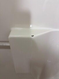 Chipped shower
