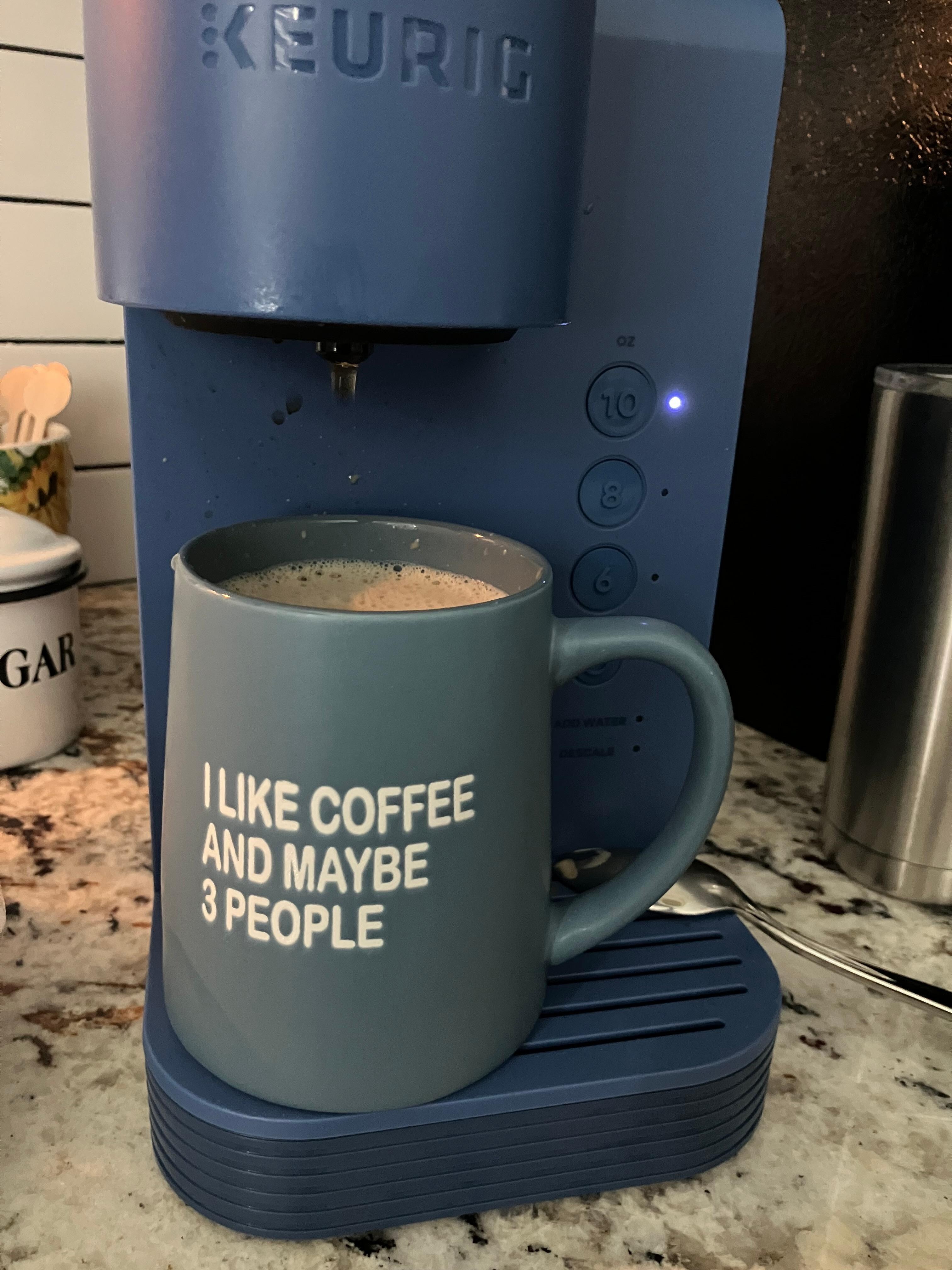 Still able to get a great cup
Of coffee while on vacation is important!!