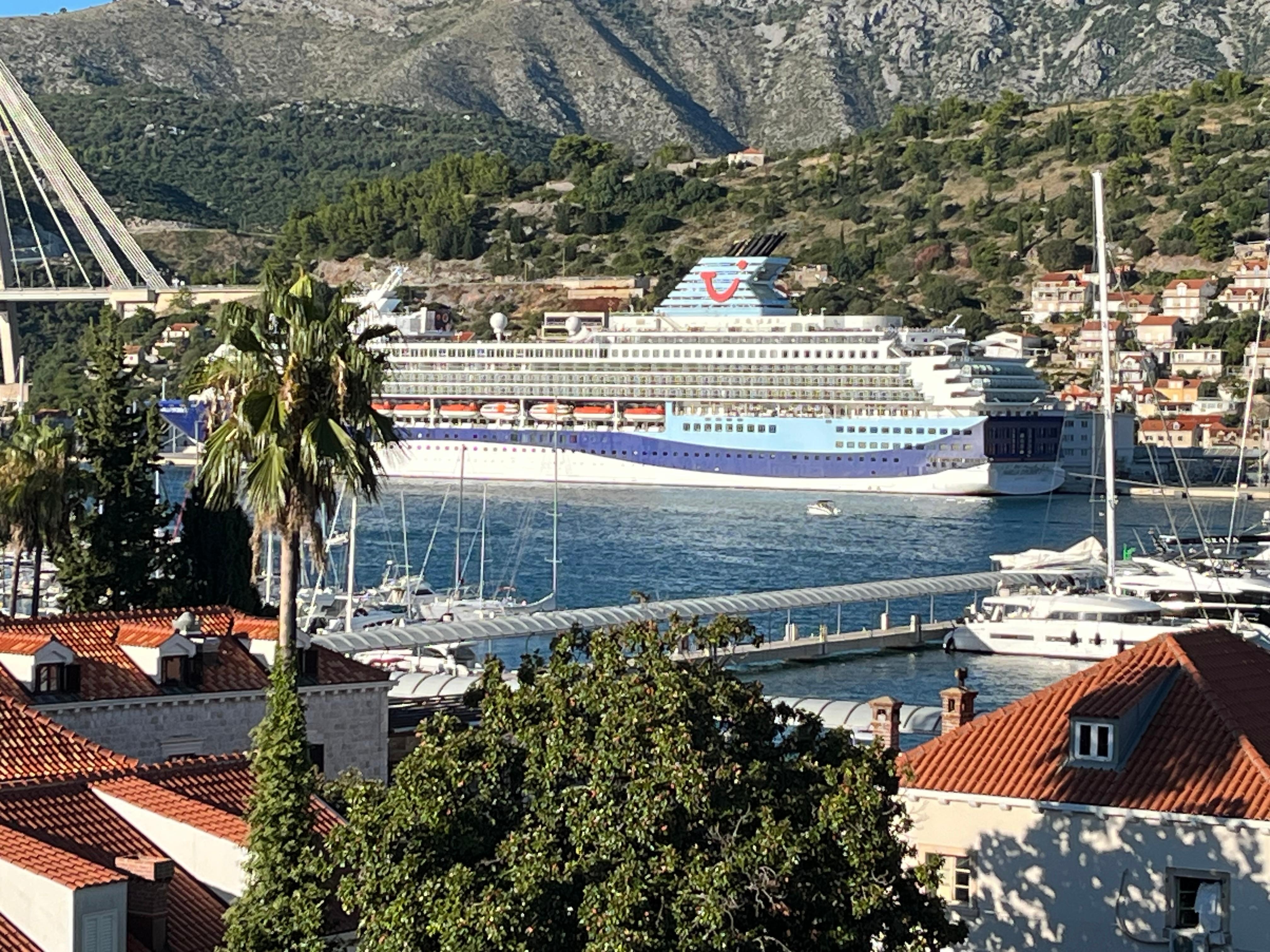 View from the balcony