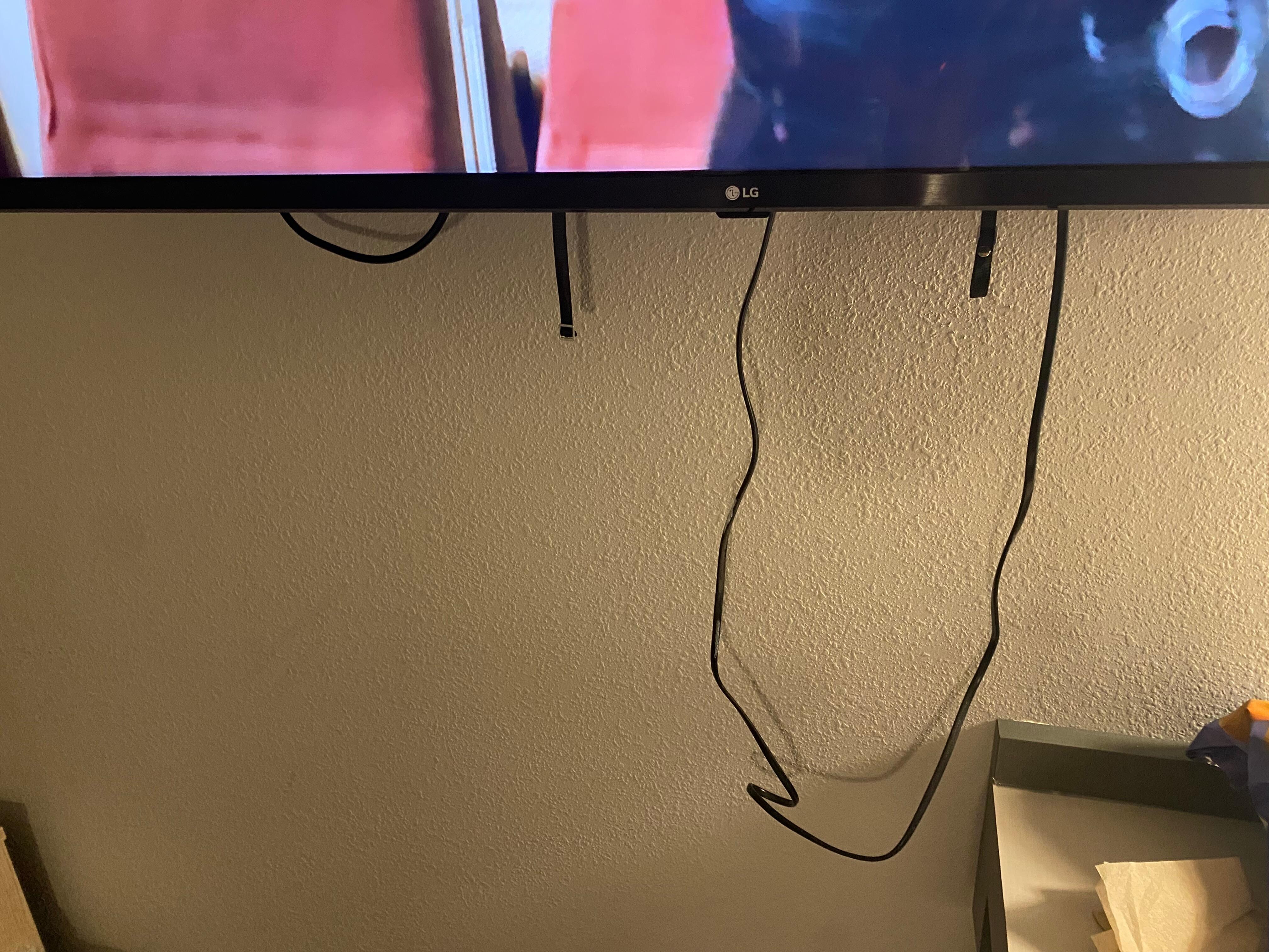Hanging wires