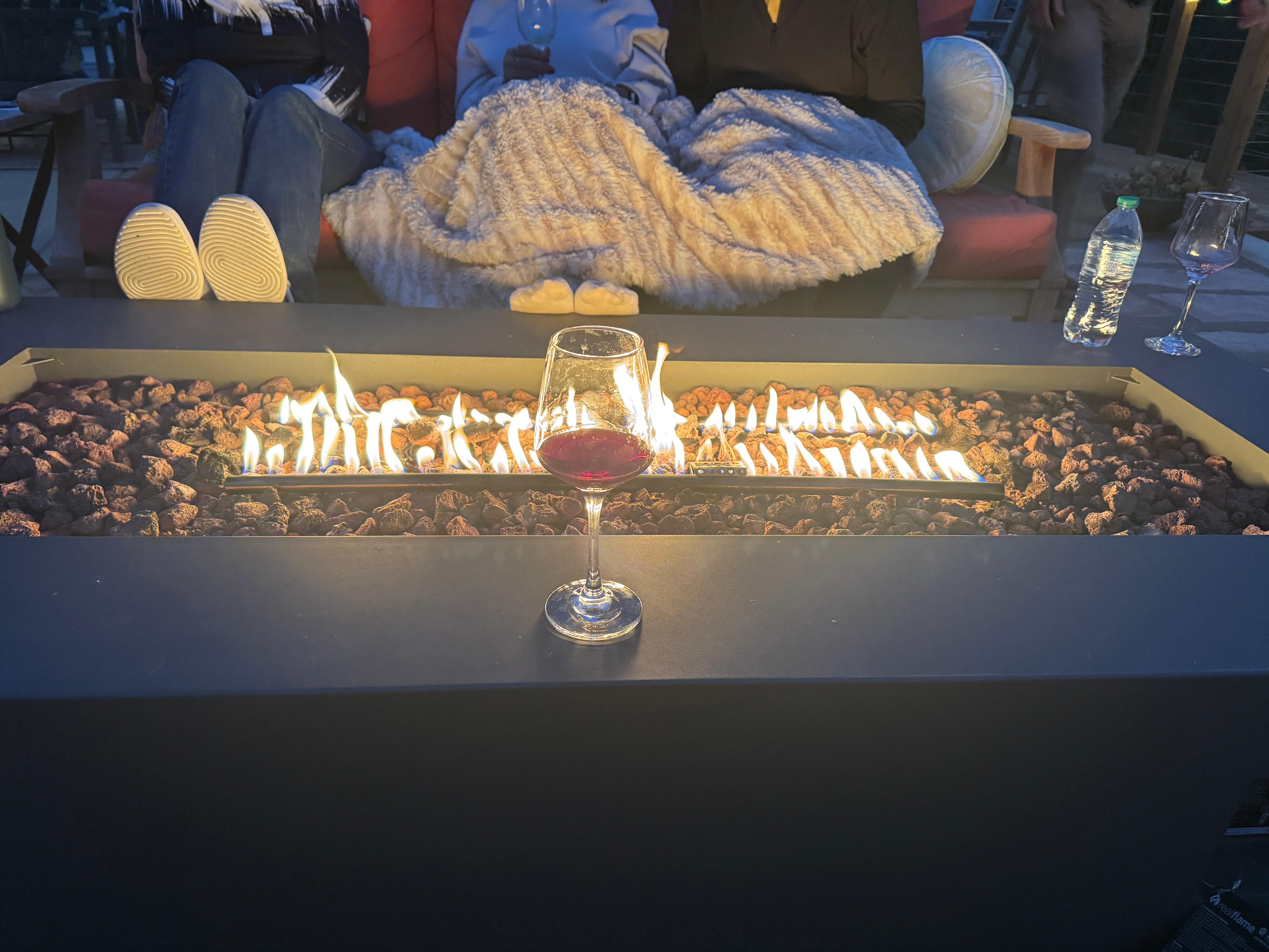 Fire-Pit and Vino