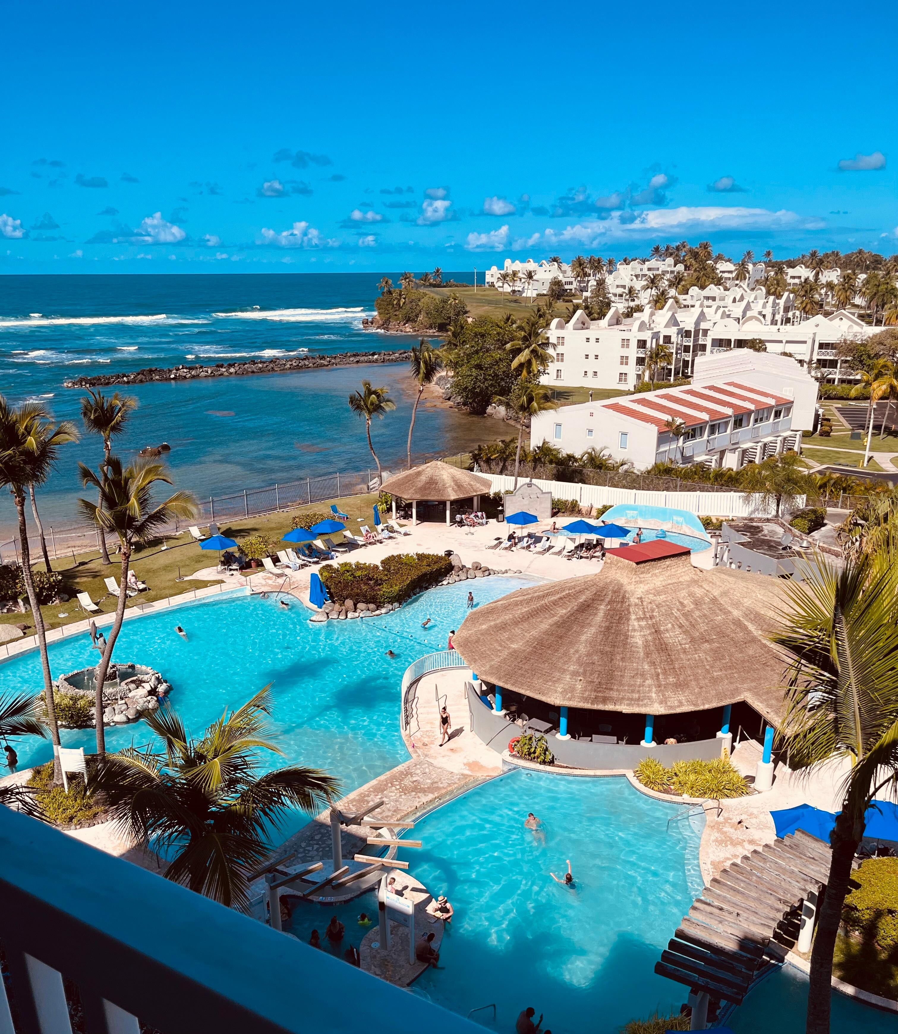 view from our balcony 