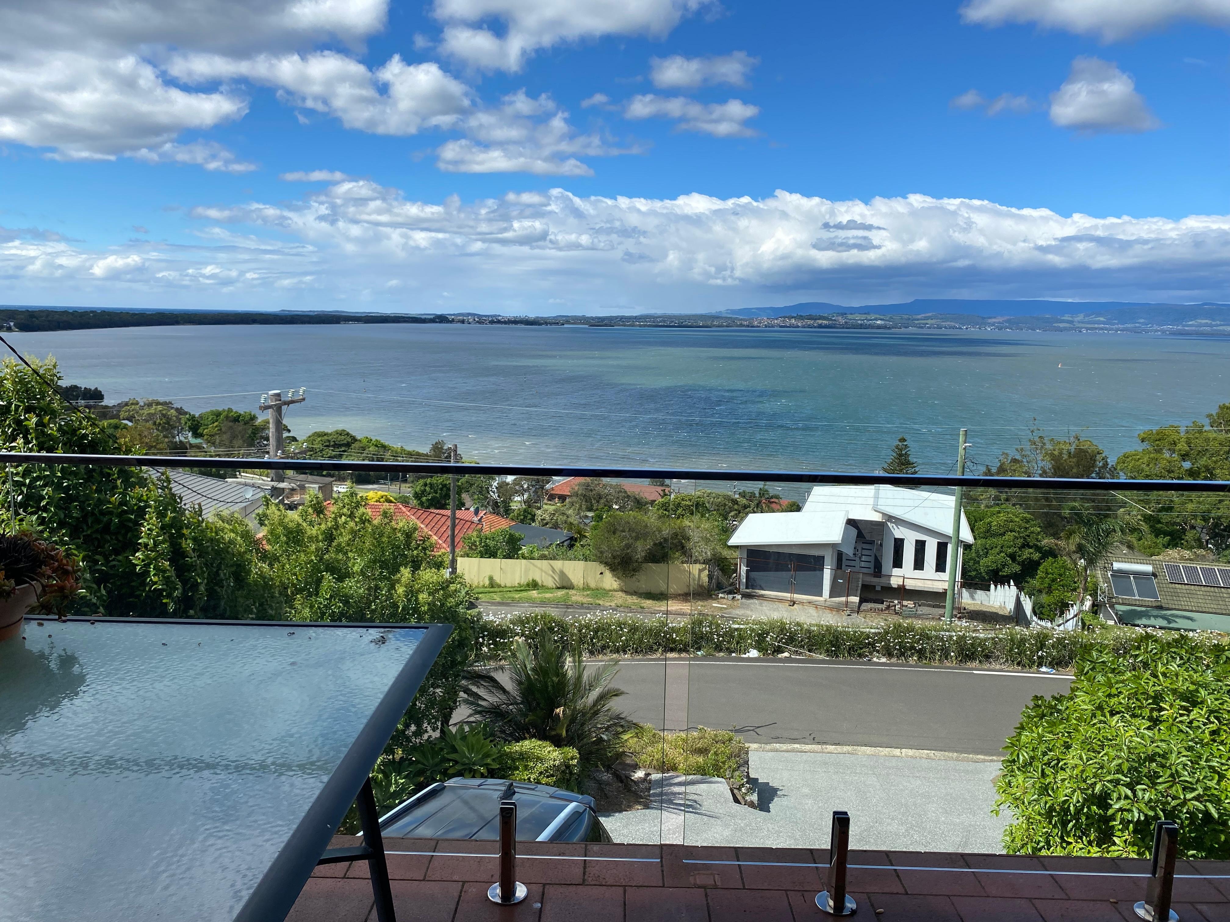 View from front deck