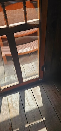 Screened porch