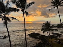 Sunset from the lanai
