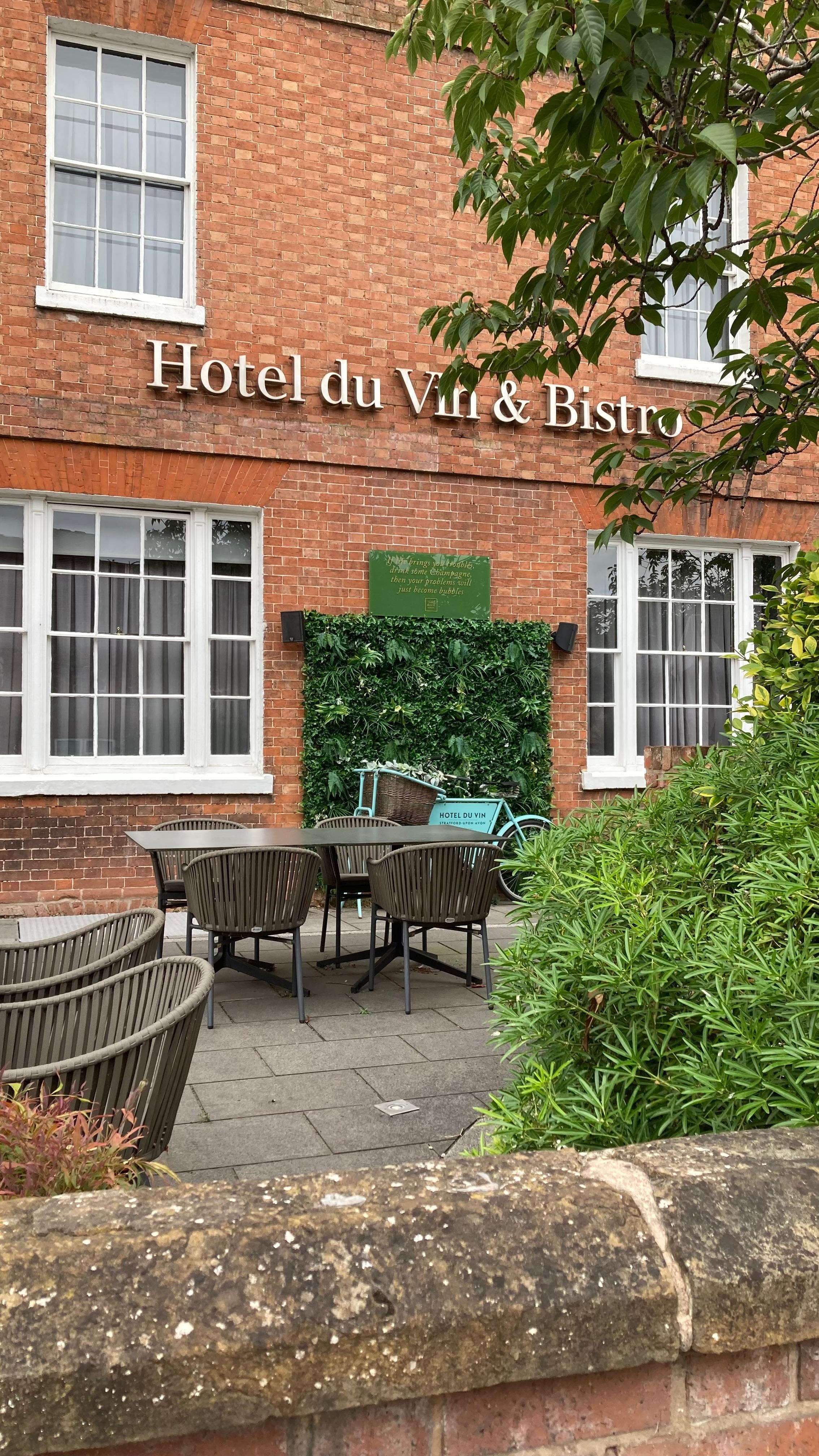 Front of hotel