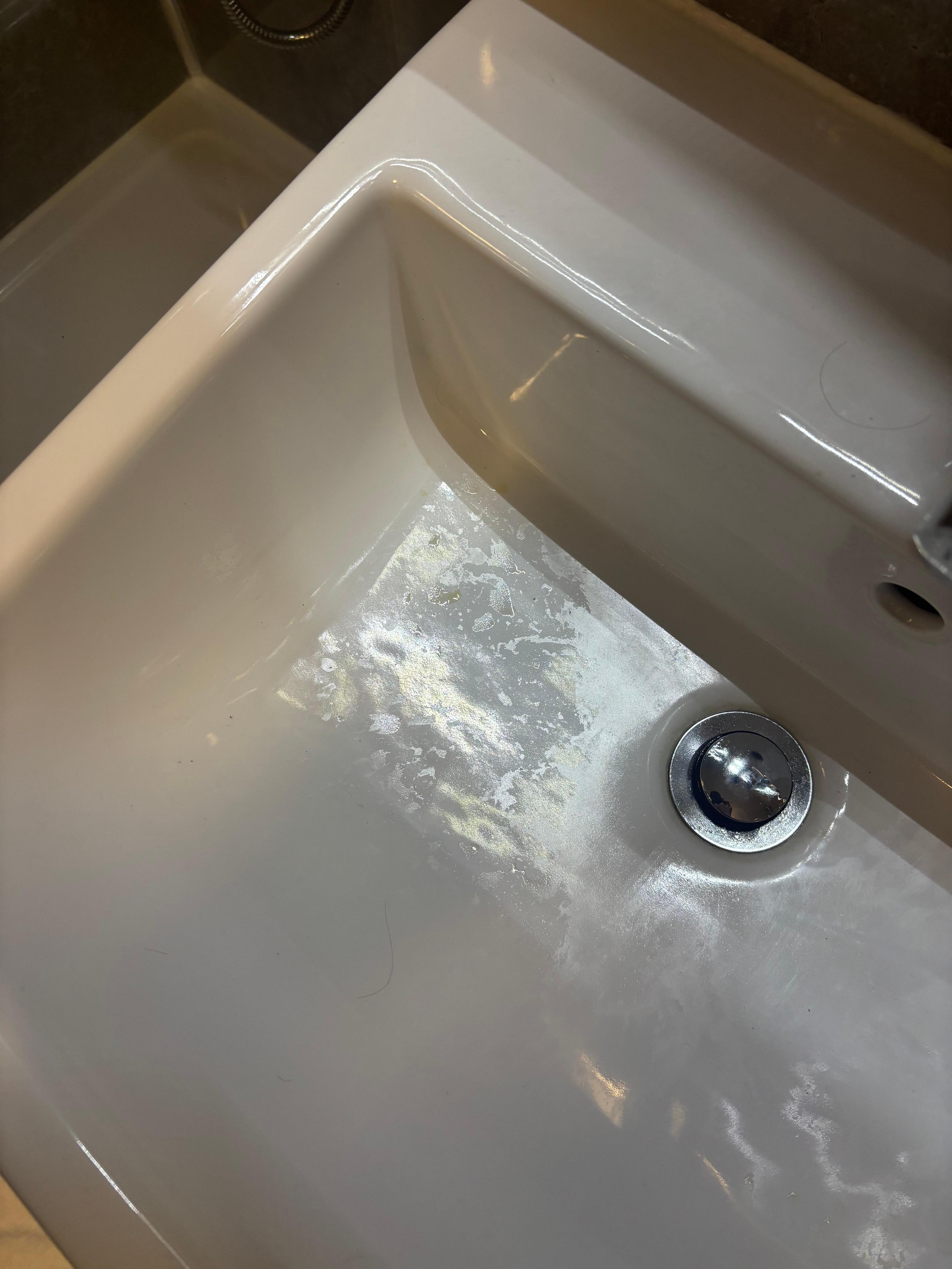 Gunk, dirty sink!
