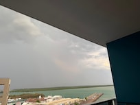 Harbour view from balcony