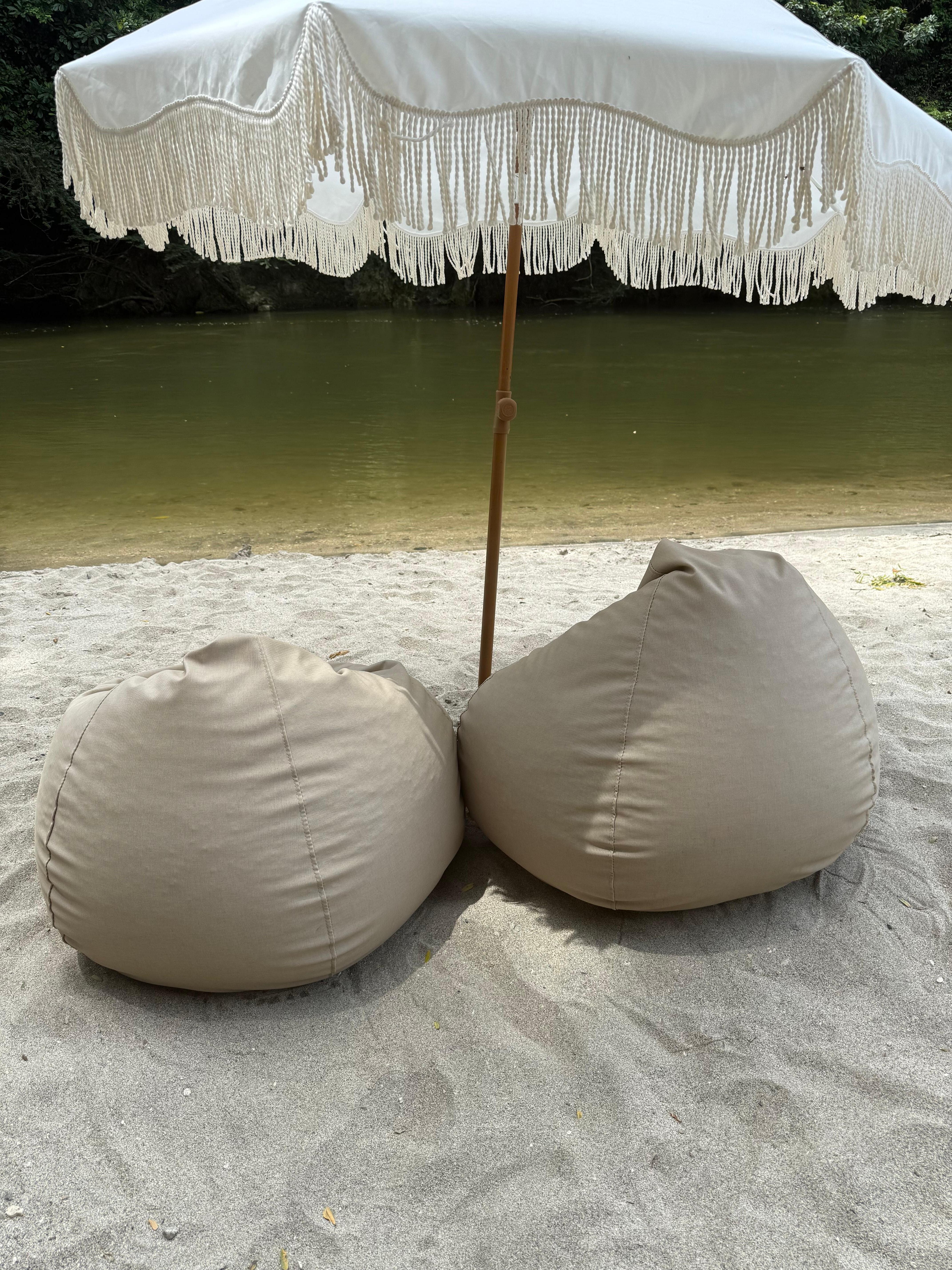 River beach
