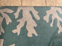 Yellow smelly rug