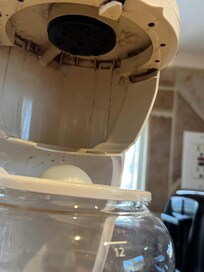 Dirty coffee pot