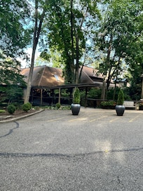 Front of building