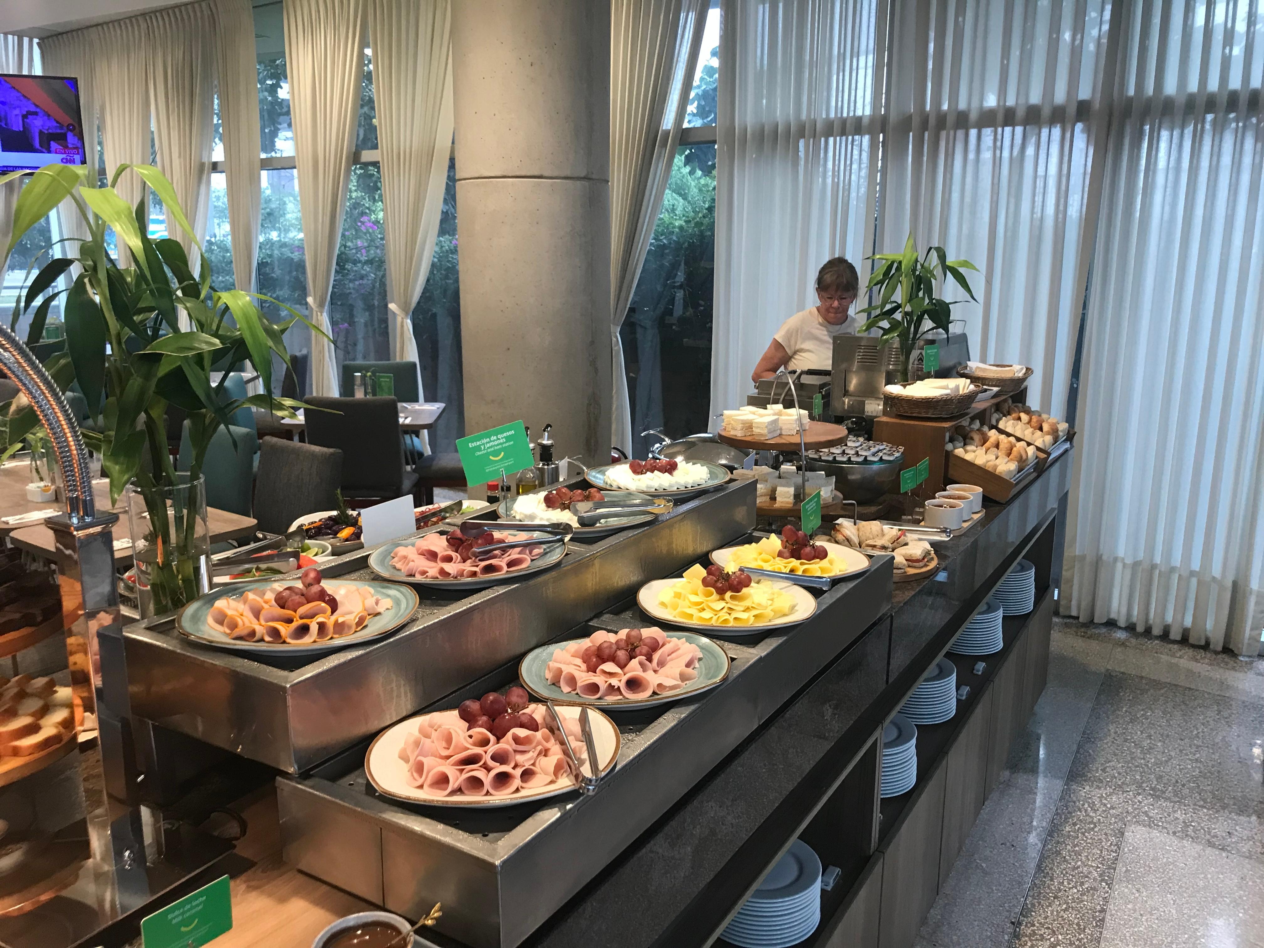 Part of breakfast bar