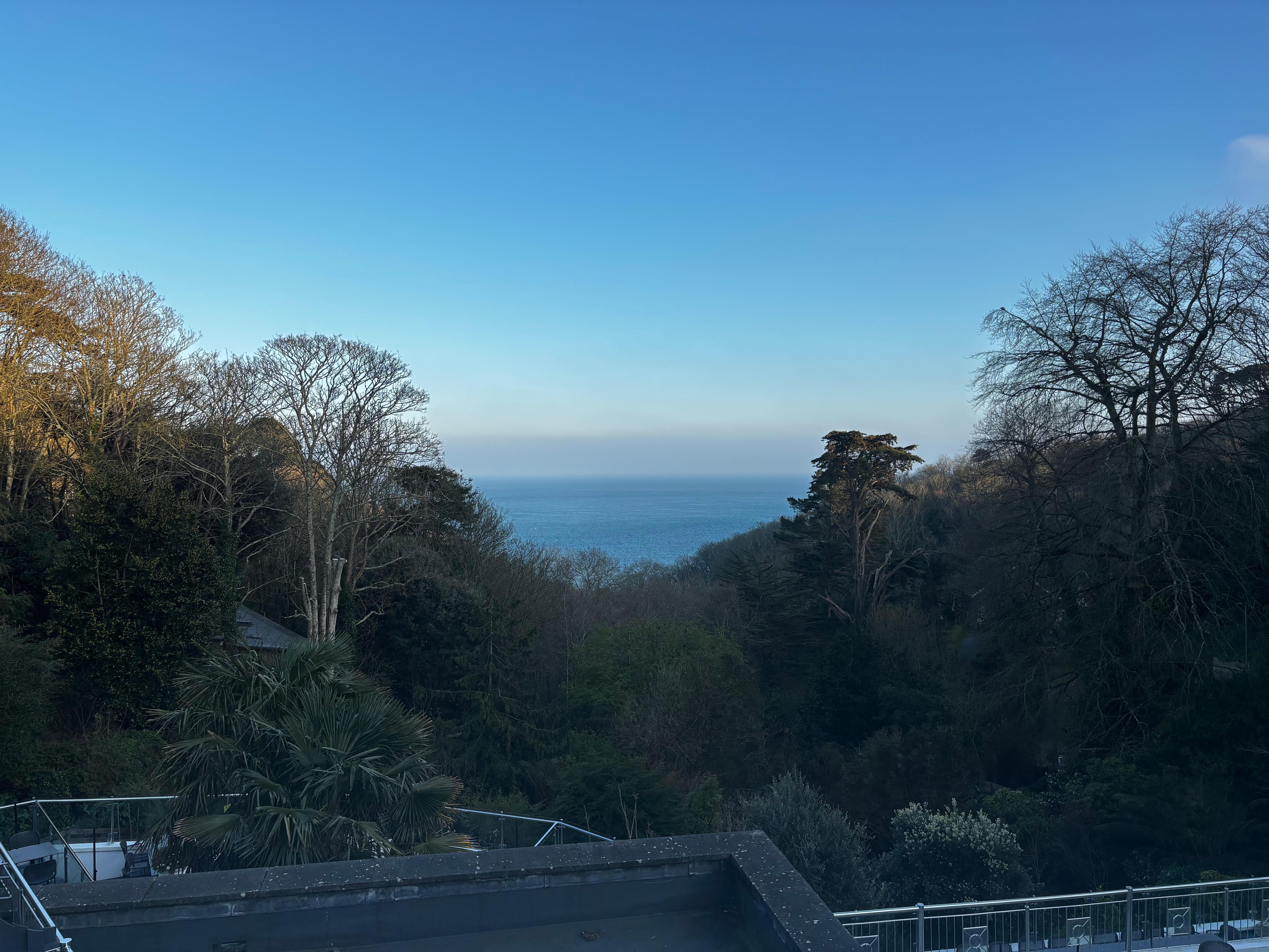  View from the balcony