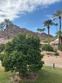 View from our balcony